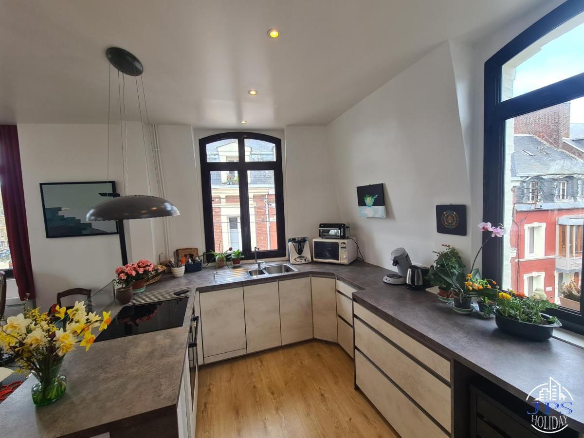 Le Phare Dieppois By Jps Holiday, Chaleureux Appartement Au Coeur De ディエップ エクステリア 写真